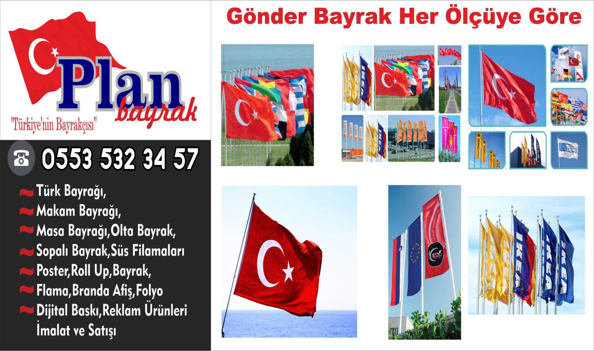 Gönder Bayrak - Ümraniye Bayrakçı