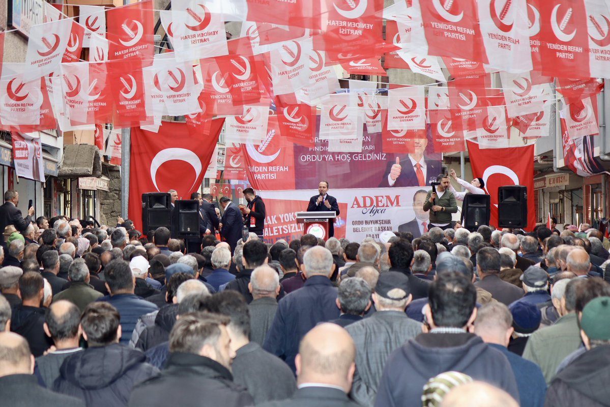 Yeniden Refah Partisi Miting